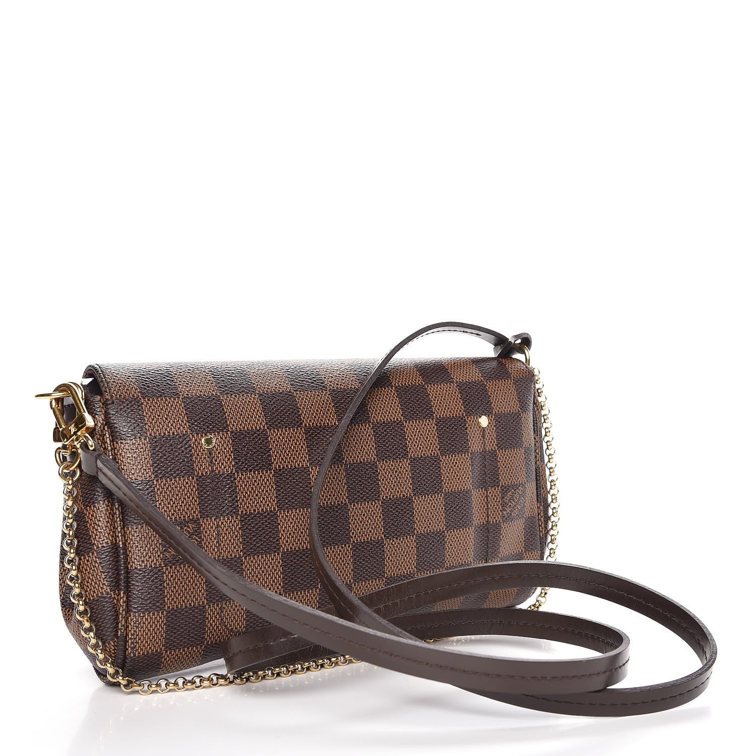 Louis Vuitton Damier Ebene Favorite PM 3 of 9
