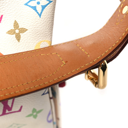 Louis Vuitton Monogram Multicolor Petit Noe White 12 of 13