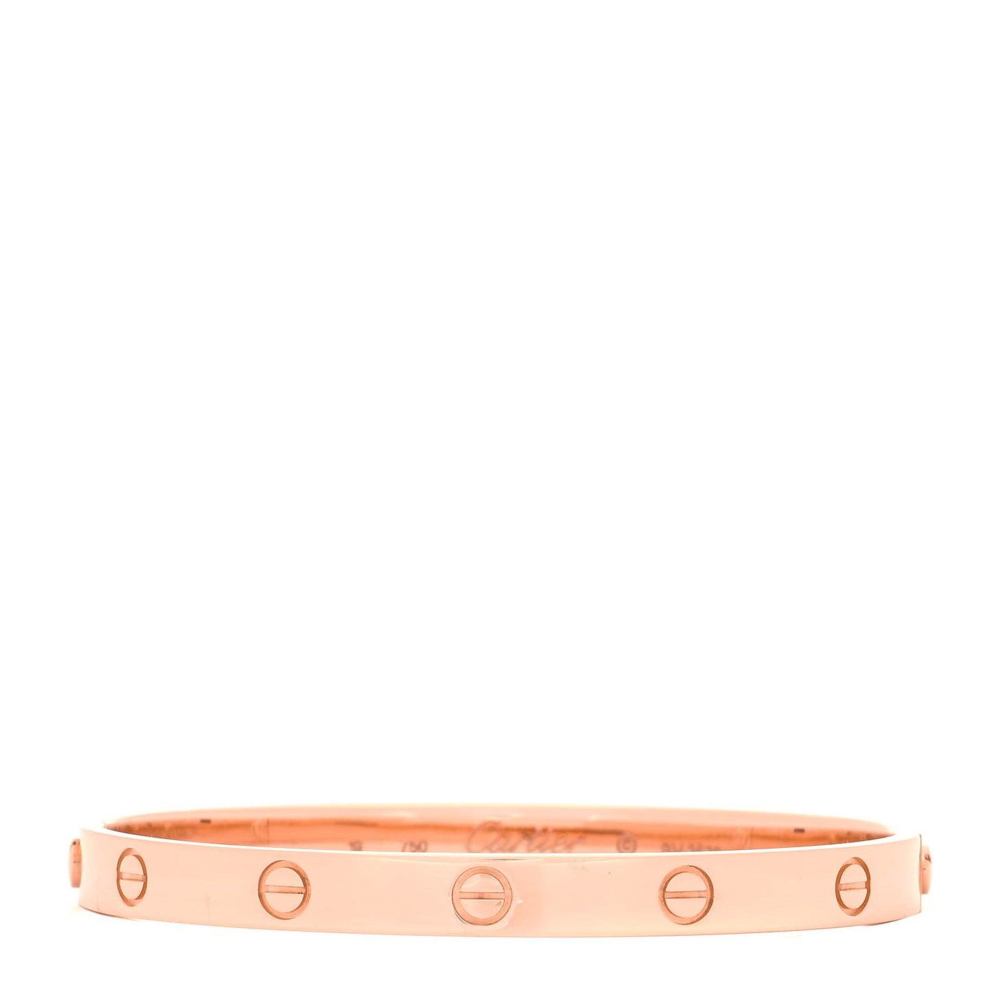 18K Pink Gold LOVE Bracelet 19
