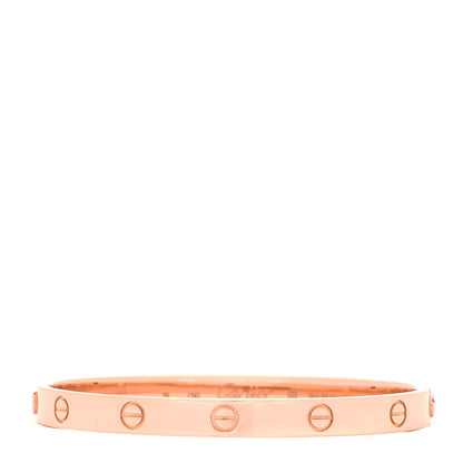 Cartier 18K Pink Gold LOVE Bracelet 19 1 of 4