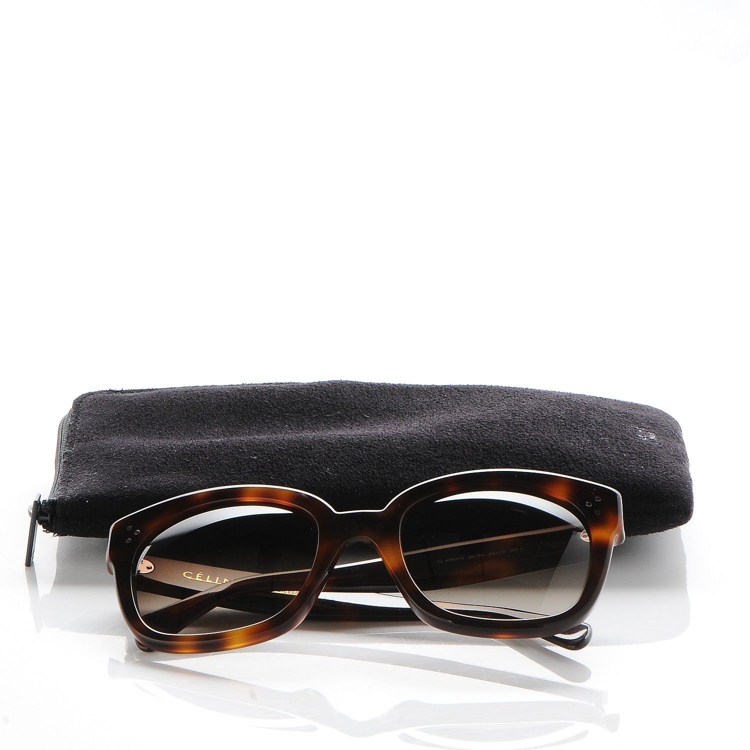 Celine Audrey Sunglasses CL 41805/S Havana 7 of 7