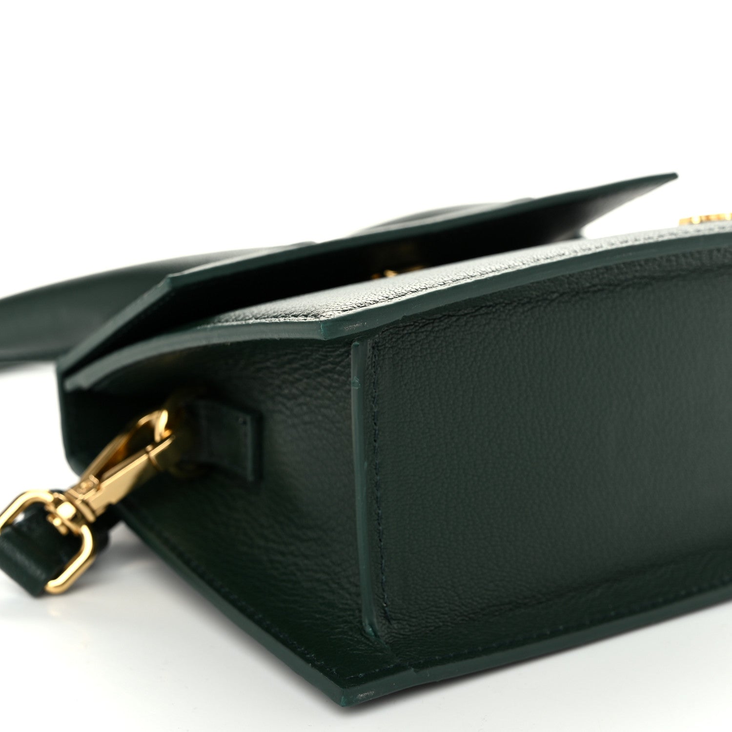 Jacquemus Calfskin Le Chiquito Moyen Dark Green 9 of 11