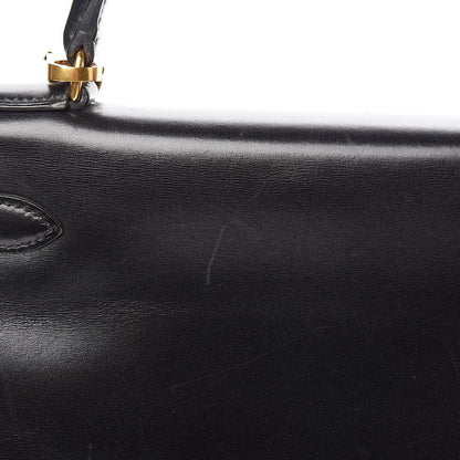 Hermes Box Kelly Retourne 28 Black 36 of 41
