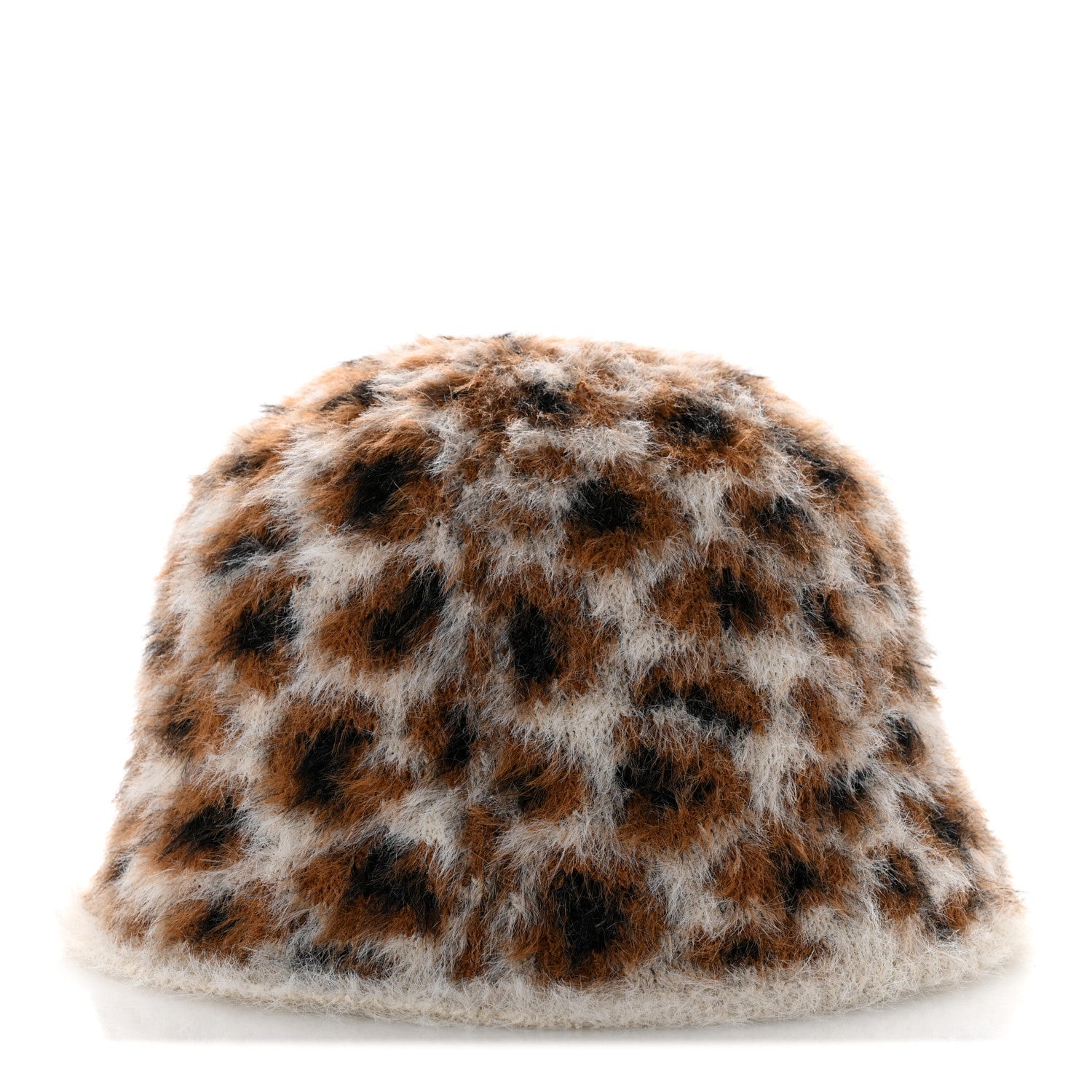 Chanel Polyamide Logo Cloche Hat L Ecru Brown Black Golden 5 of 8