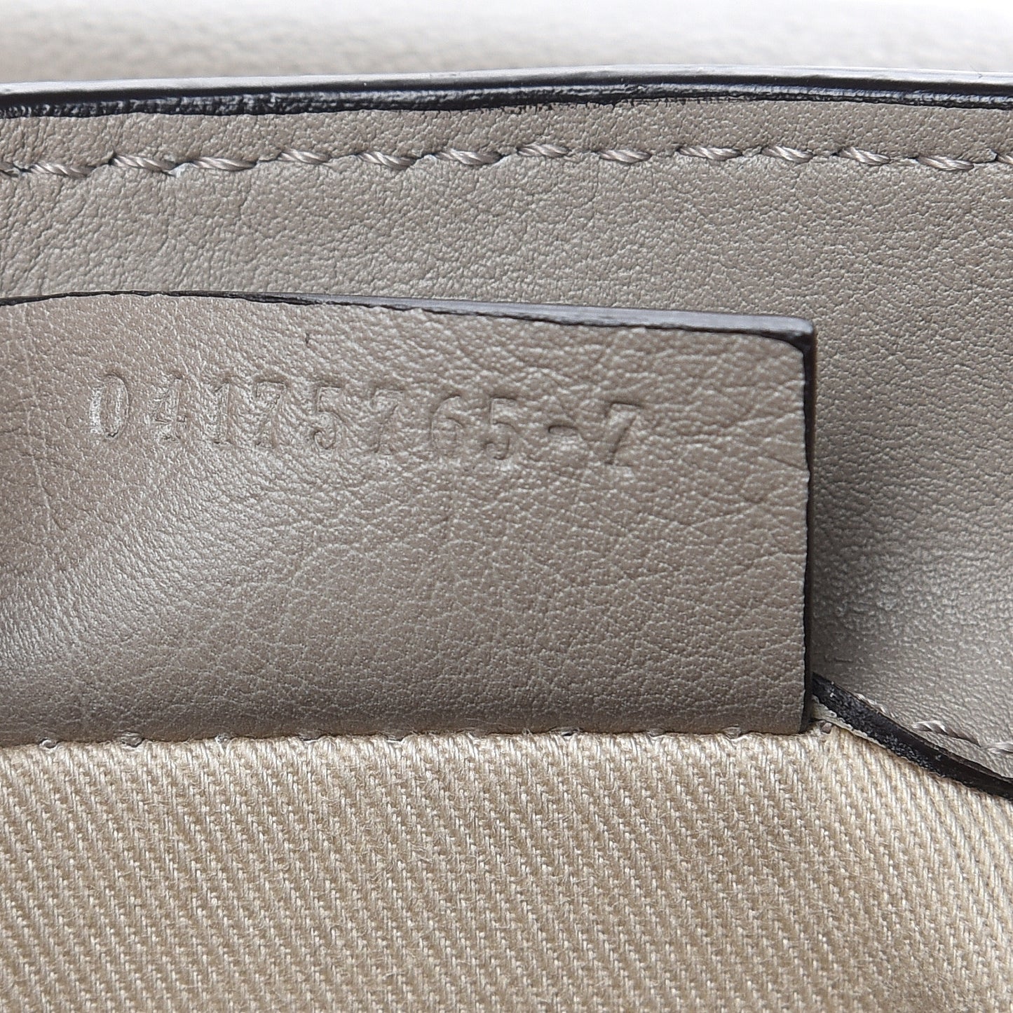 Suede Calfskin Mini Faye Backpack Motty Grey
