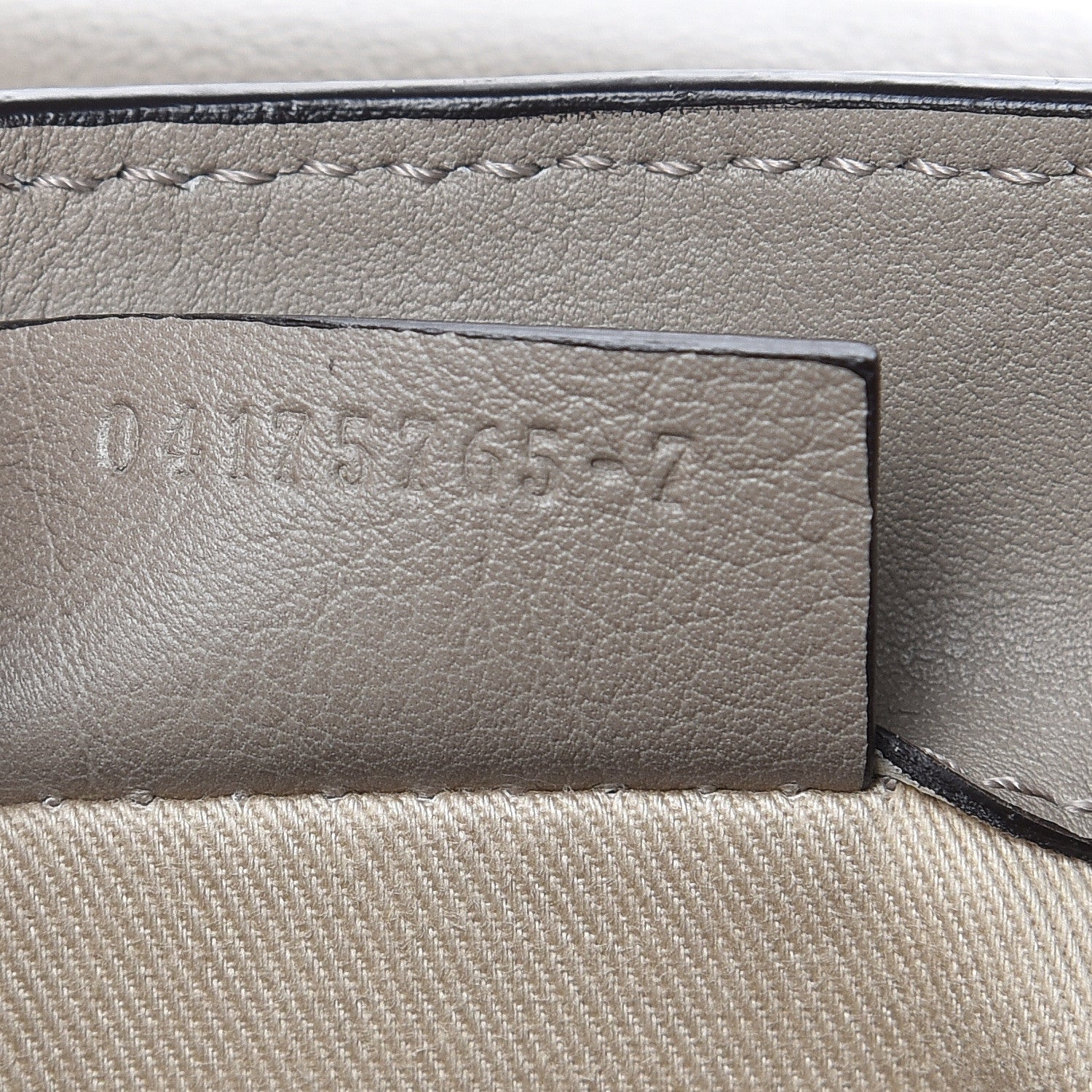 Chloe Suede Calfskin Mini Faye Backpack Motty Grey 7 of 14