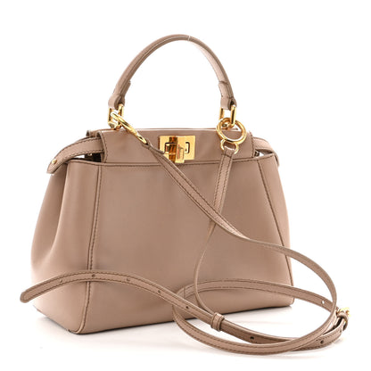 Fendi Nappa Mini Peekaboo Iconic Satchel Ratmusquet 3 of 11