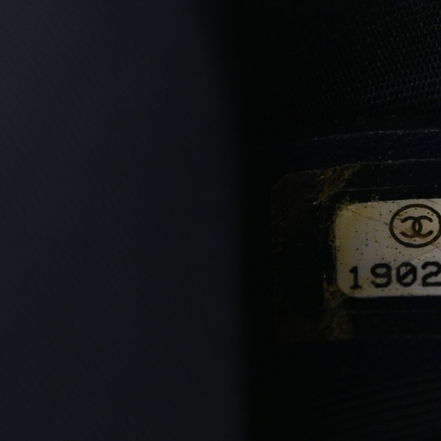 Lambskin Quilted Medium Boy Flap Navy Navy