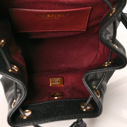 Chanel Caviar Quilted Mini Business Affinity Backpack Black 5 of 11