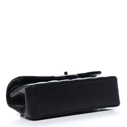 Chanel Lambskin Quilted Small Double Flap Black 3 of 8