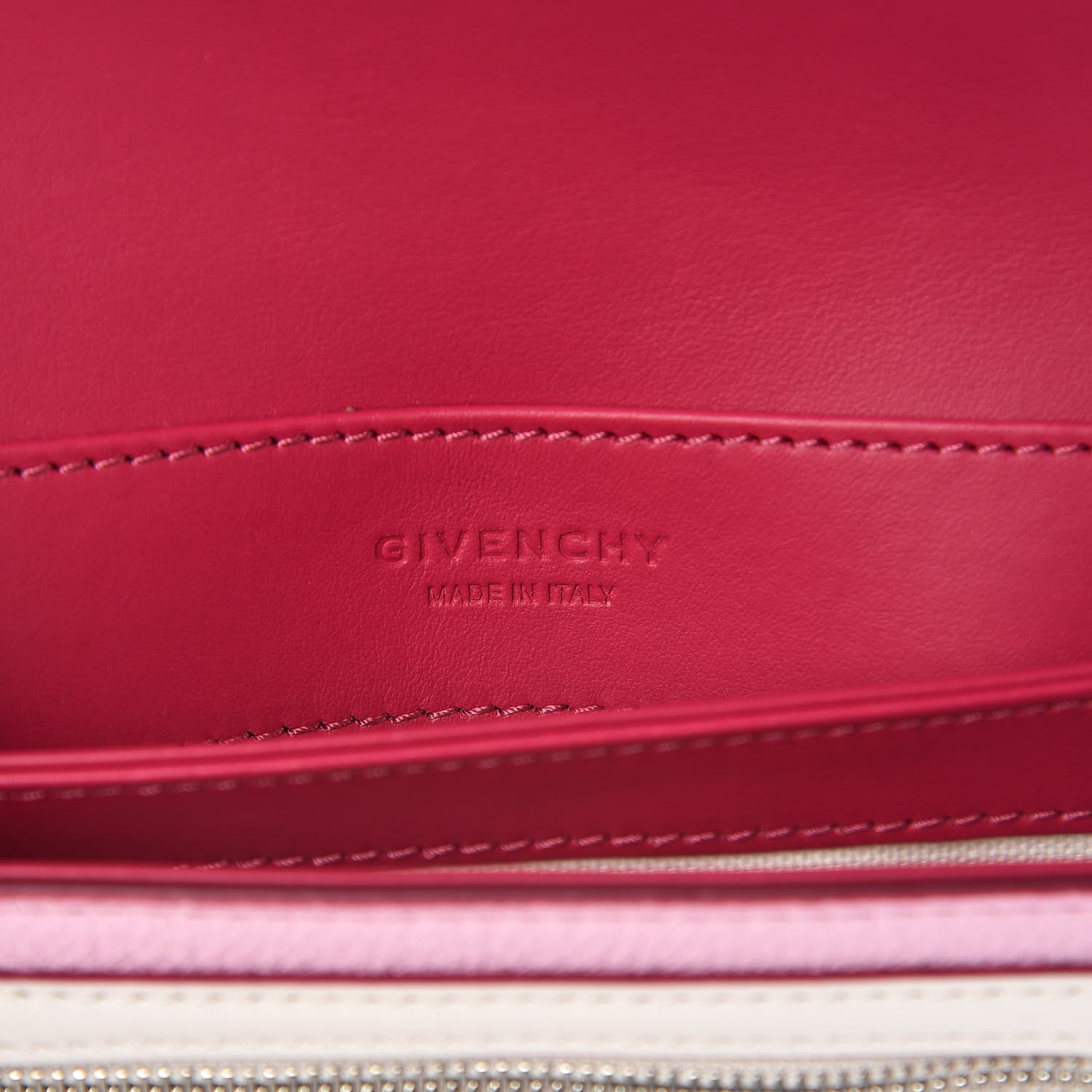 Givenchy Calfskin Duetto Crossbody Bag Bright Pink 6 of 14