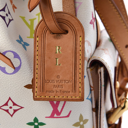 Louis Vuitton Monogram Multicolor Petit Noe White 6 of 9
