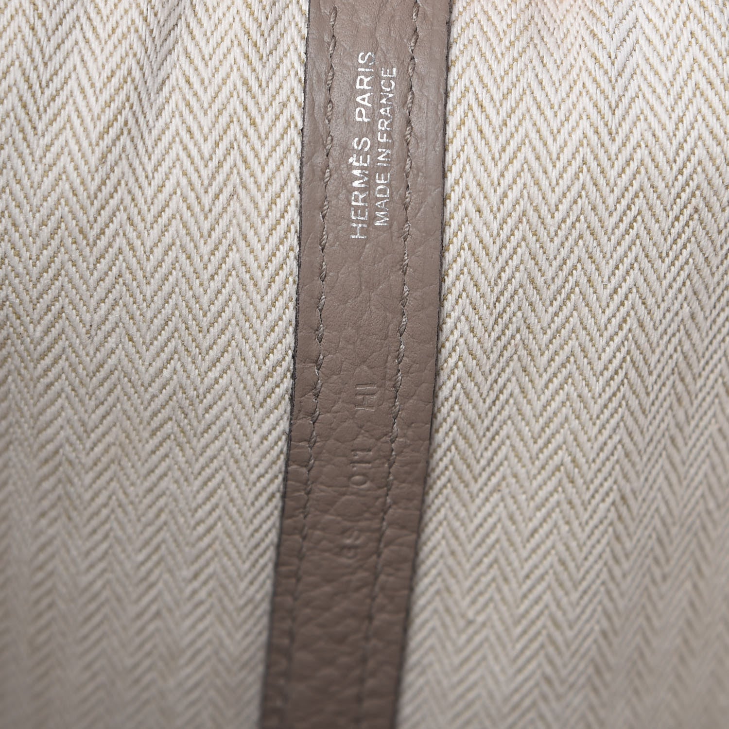 Hermes Vache Country Garden Party 36 MM Gris Asphalte 6 of 9
