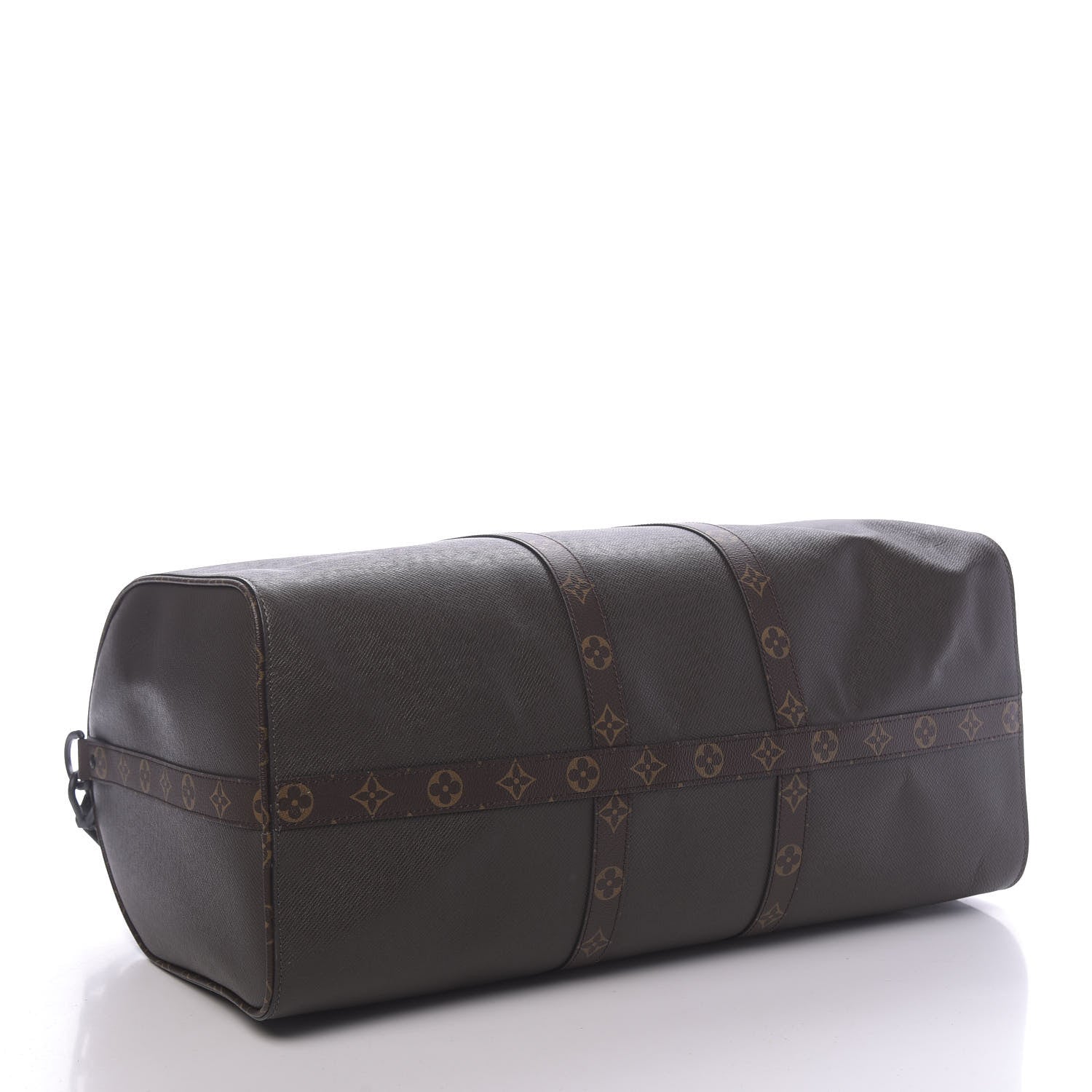 Louis Vuitton Taiga Monogram Keepall Bandouliere 50 Khaki 3 of 8