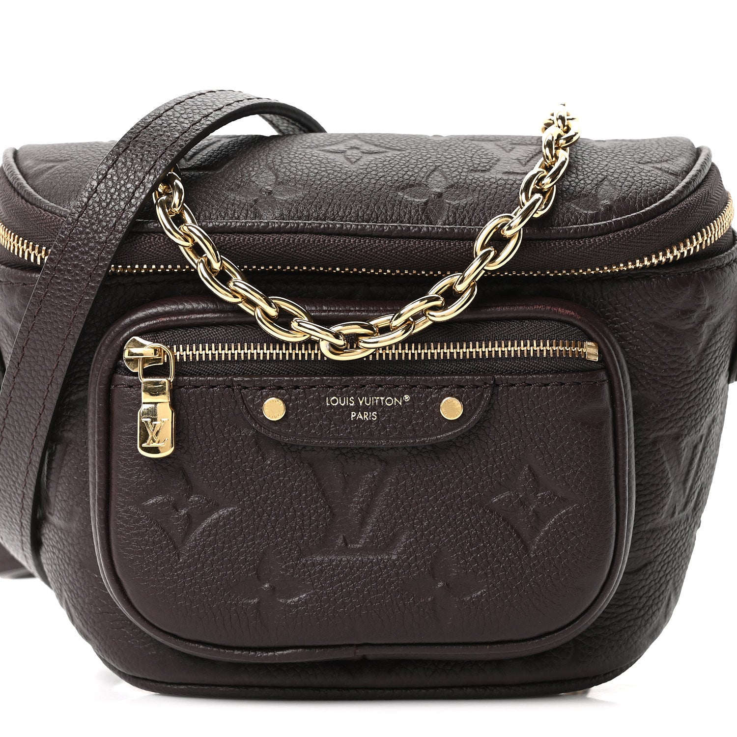 Louis Vuitton Empreinte Mini Bumbag Chocolate 6 of 8