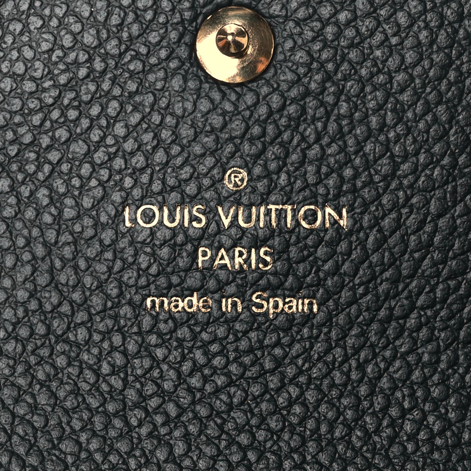 Louis Vuitton Empreinte Pont-Neuf Wallet Black 6 of 8