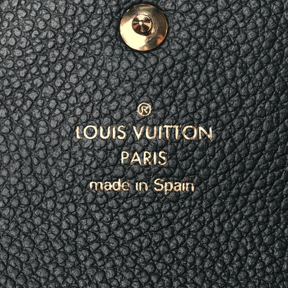 Louis Vuitton Empreinte Pont-Neuf Wallet Black 6 of 8