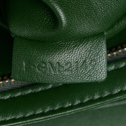 Celine Shiny Calfskin Medium Triomphe Forest 8 of 12