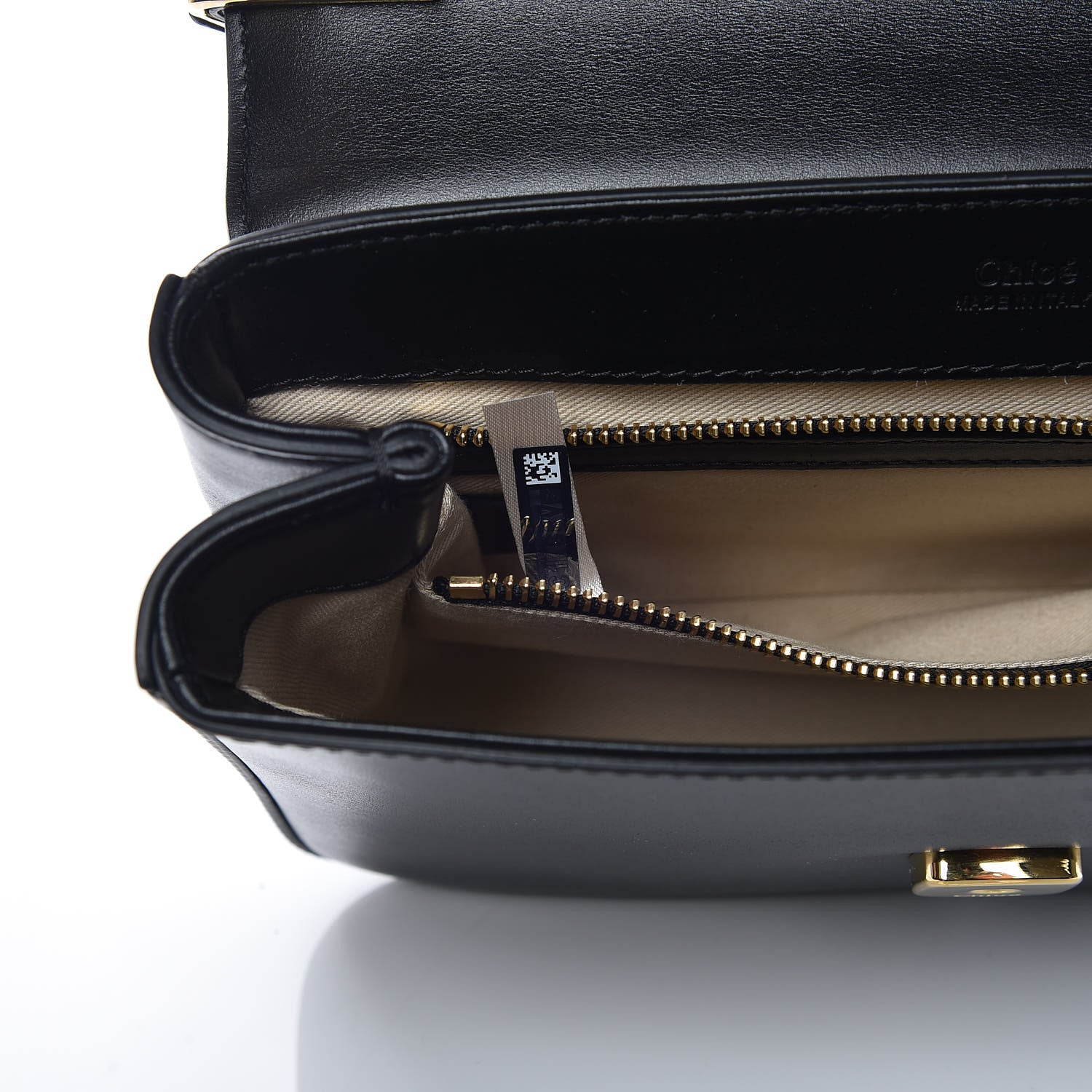 Chloe Calfskin Small C Double Carry Black 7 of 12