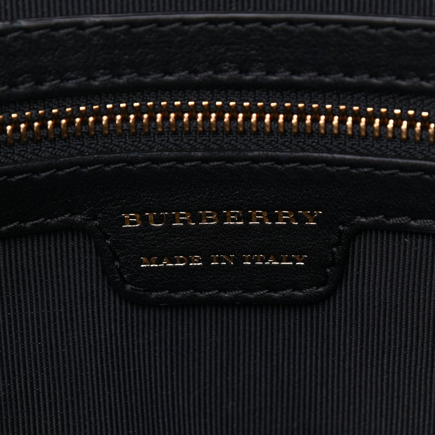 Calfskin 1983 Knight Check Link Zip Tote Black