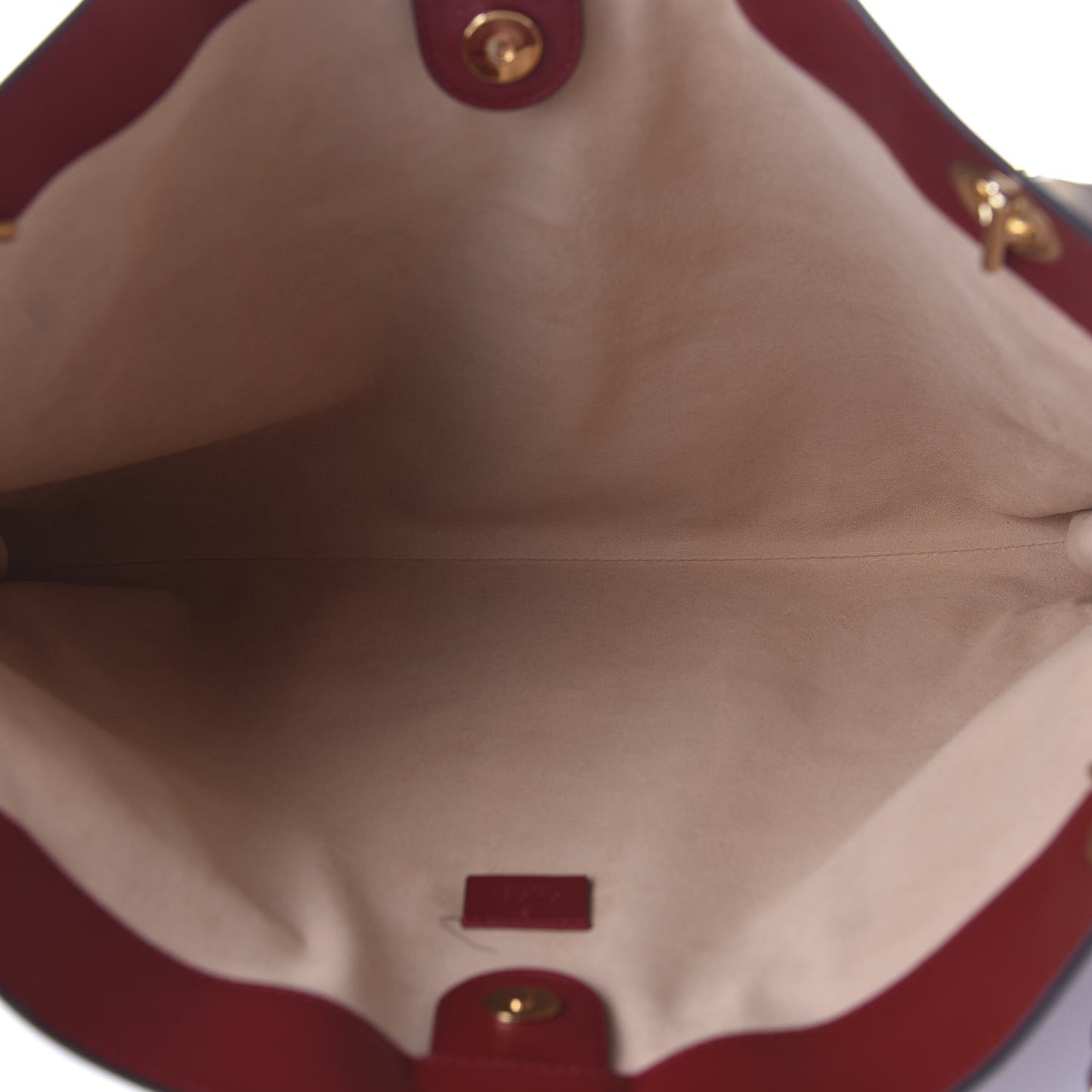 Calfskin Large Rajah Chain Tote Romantic Cherry