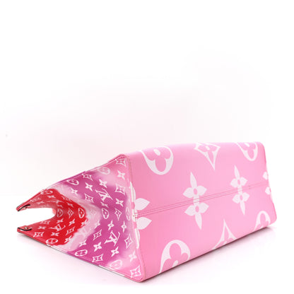 Louis Vuitton Monogram Escale Onthego GM Rouge 4 of 9