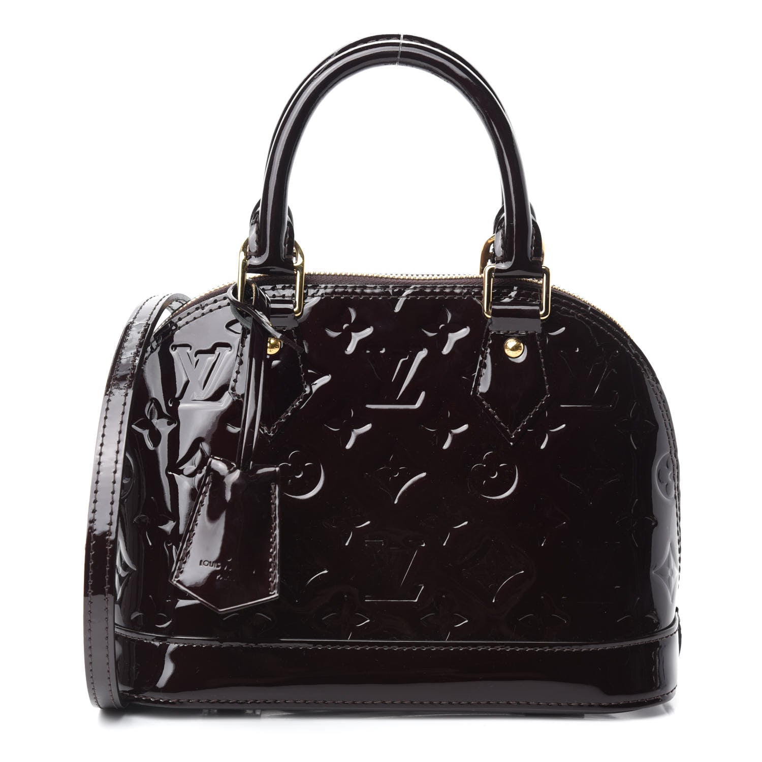 Louis Vuitton Vernis Alma BB Amarante 1 of 10