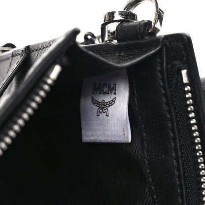 MCM Visetos Geo Phone Case Crossbody Black 7 of 12