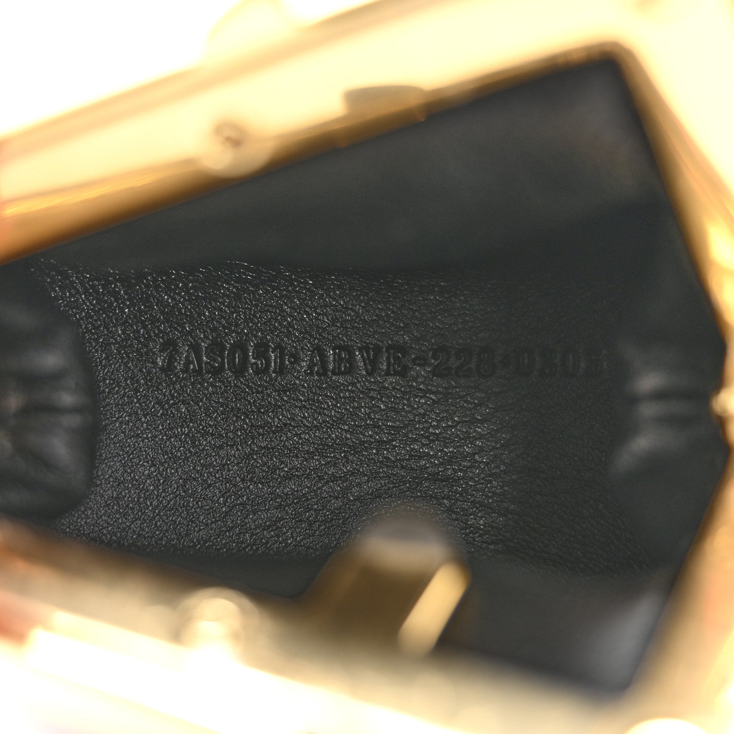 Fendi Shiny Nappa Nano Fendi First Bag Charm Black 5 of 12