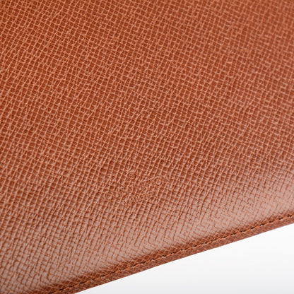 Louis Vuitton Monogram Simple Checkbook Holder Wallet 6 of 7