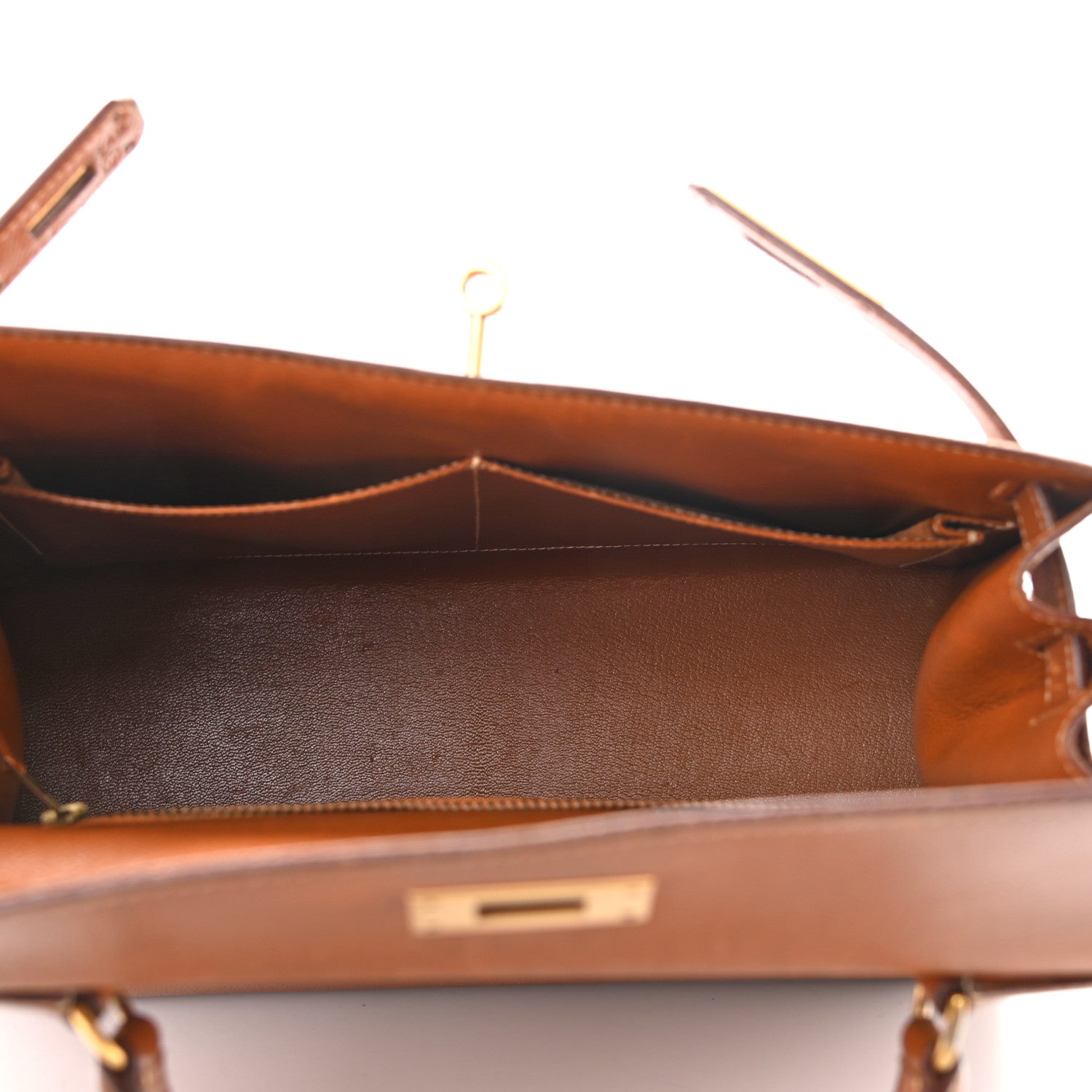 Hermes Courchevel Kelly Sellier 28 Gold 5 of 18
