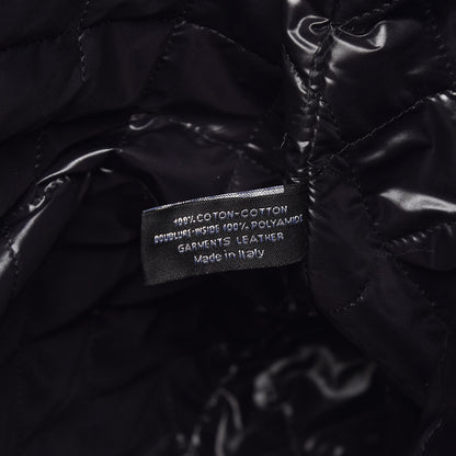 Chanel Terry Cotton Camellia Tote Black 8 of 11