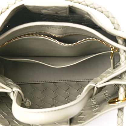 Bottega Veneta Nappa Intrecciato Small Andiamo Shoulder Bag Travertine 6 of 11