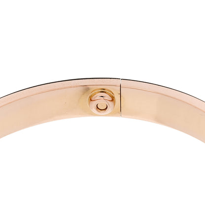 Cartier 18K Pink Gold LOVE Bracelet 17 7 of 9