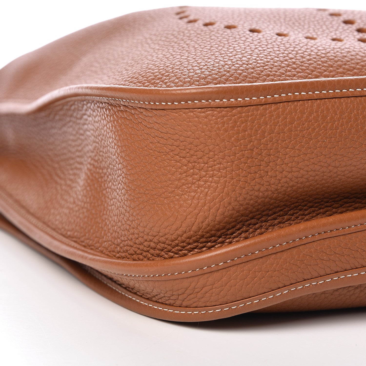 Hermes Taurillon Clemence Evelyne III GM Gold 9 of 11