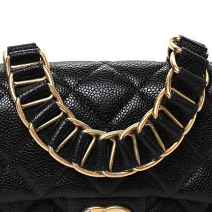 Chanel Caviar Quilted Mini Chain Soul Flap Black 8 of 10