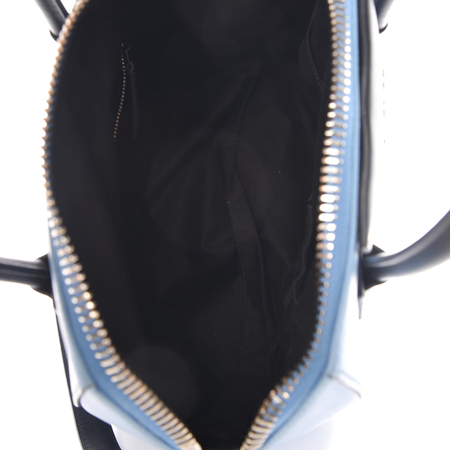 Smooth Calfskin Small Bi-Color Antigona Blue Black
