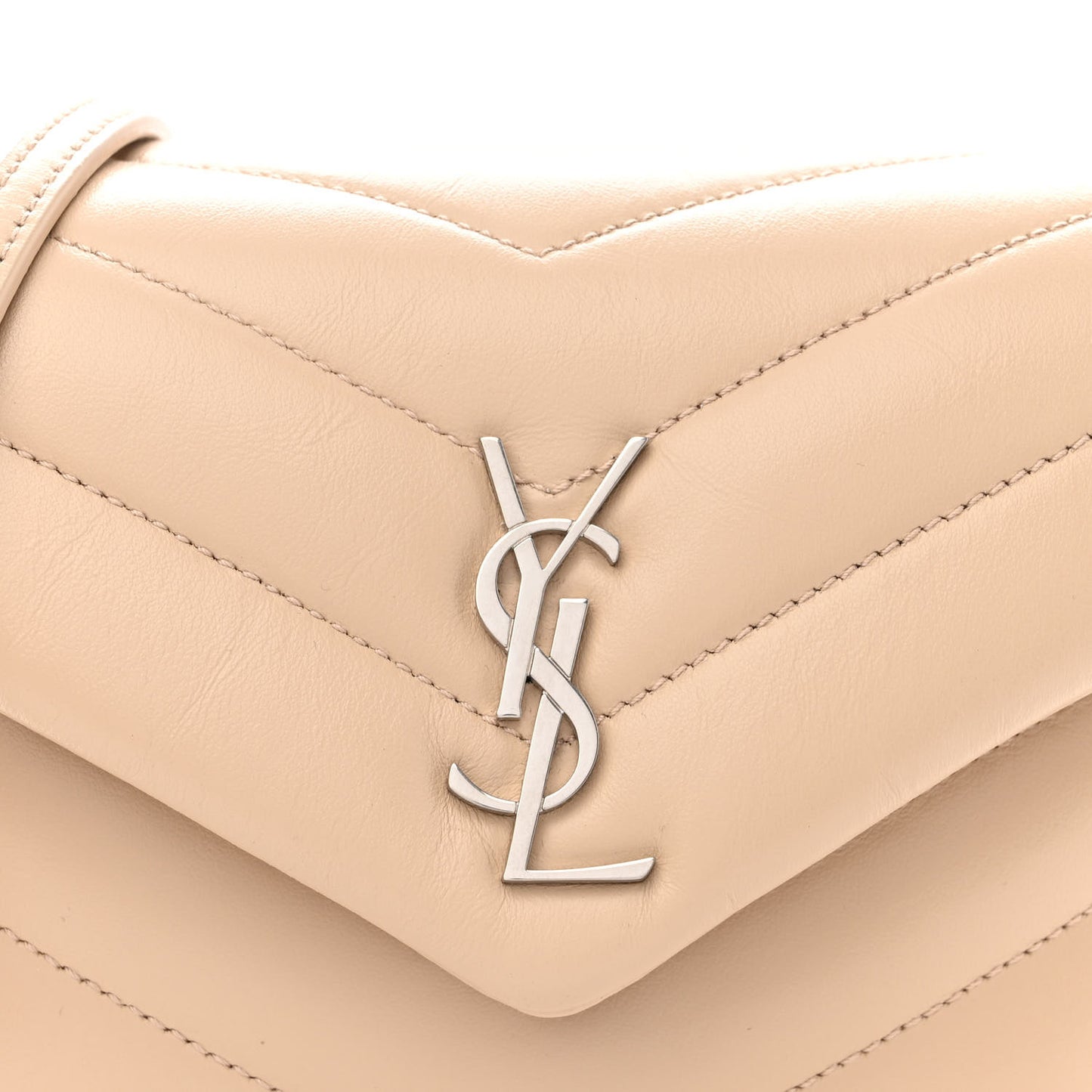 Calfskin Y Quilted Monogram Toy Loulou Crossbody Bag Light Natural