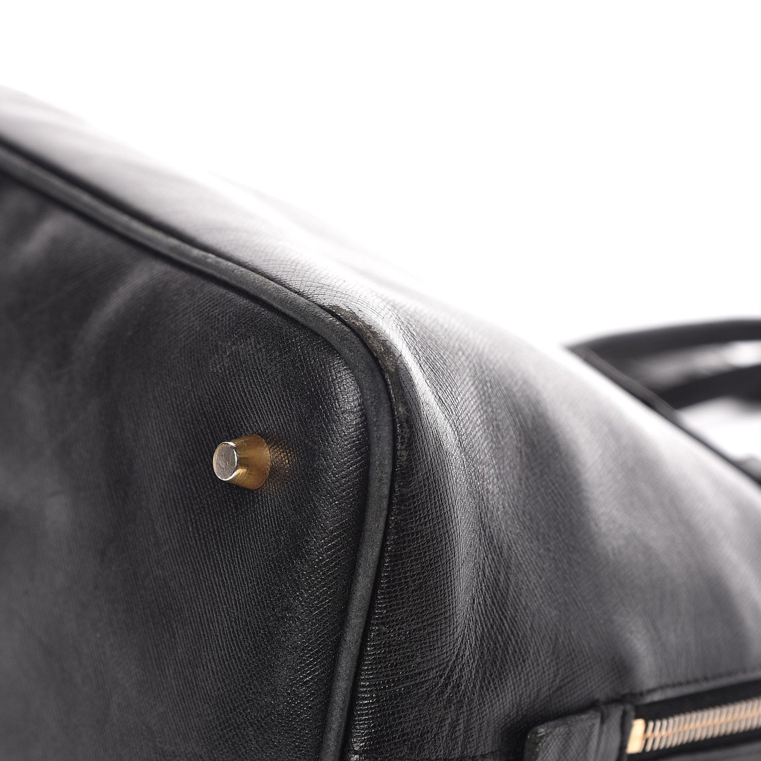 Prada Saffiano Top Handle Dome Satchel Black 16 of 18