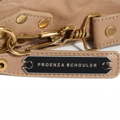 Proenza Schouler Lambskin PS1 Large Satchel Stone 7 of 15