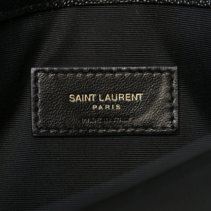Saint Laurent Grain De Poudre Uptown Pouch Black 6 of 10