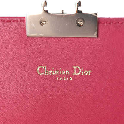 Christian Dior Lambskin Cannage Miss Dior Promenade Pouch Fuchsia 6 of 10