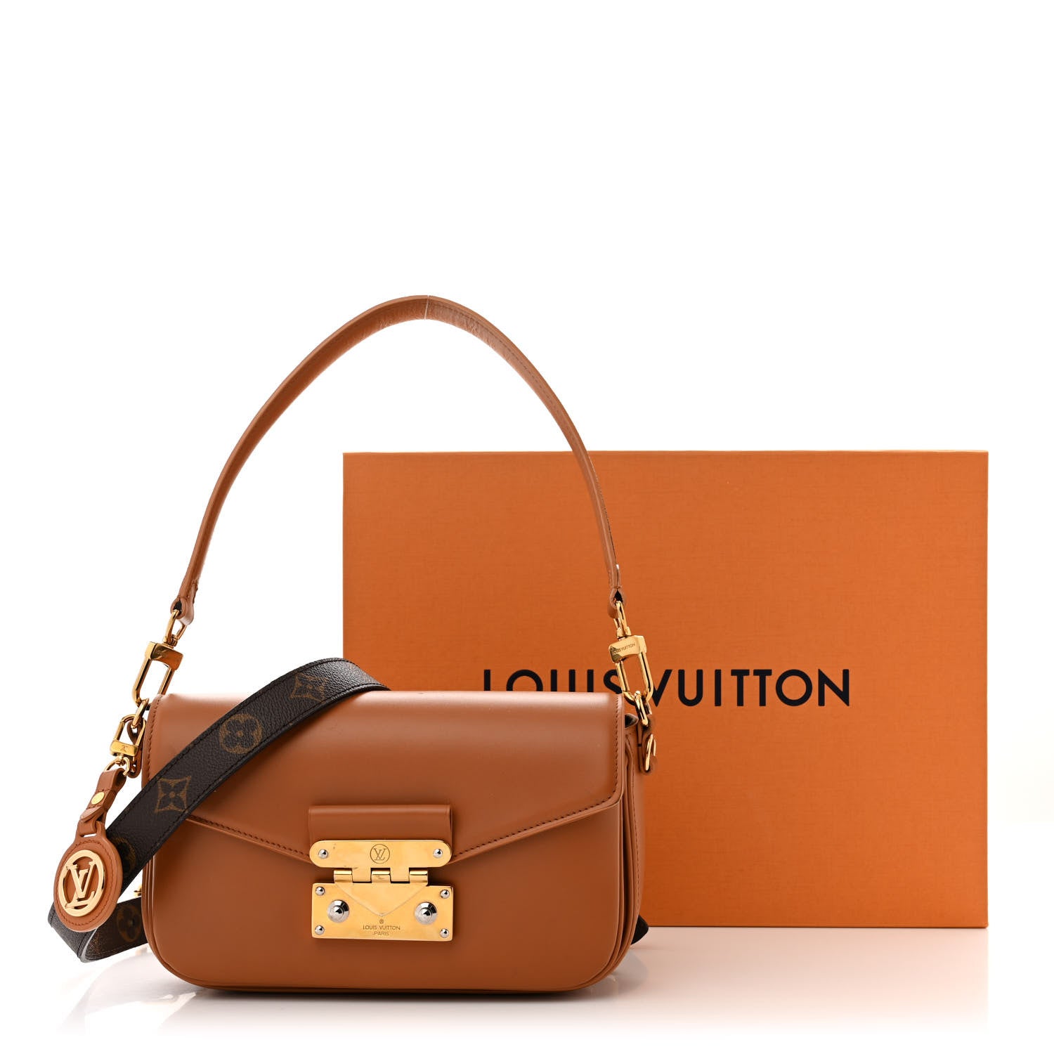 Louis Vuitton Calfskin Monogram Swing Cuir 14 of 14