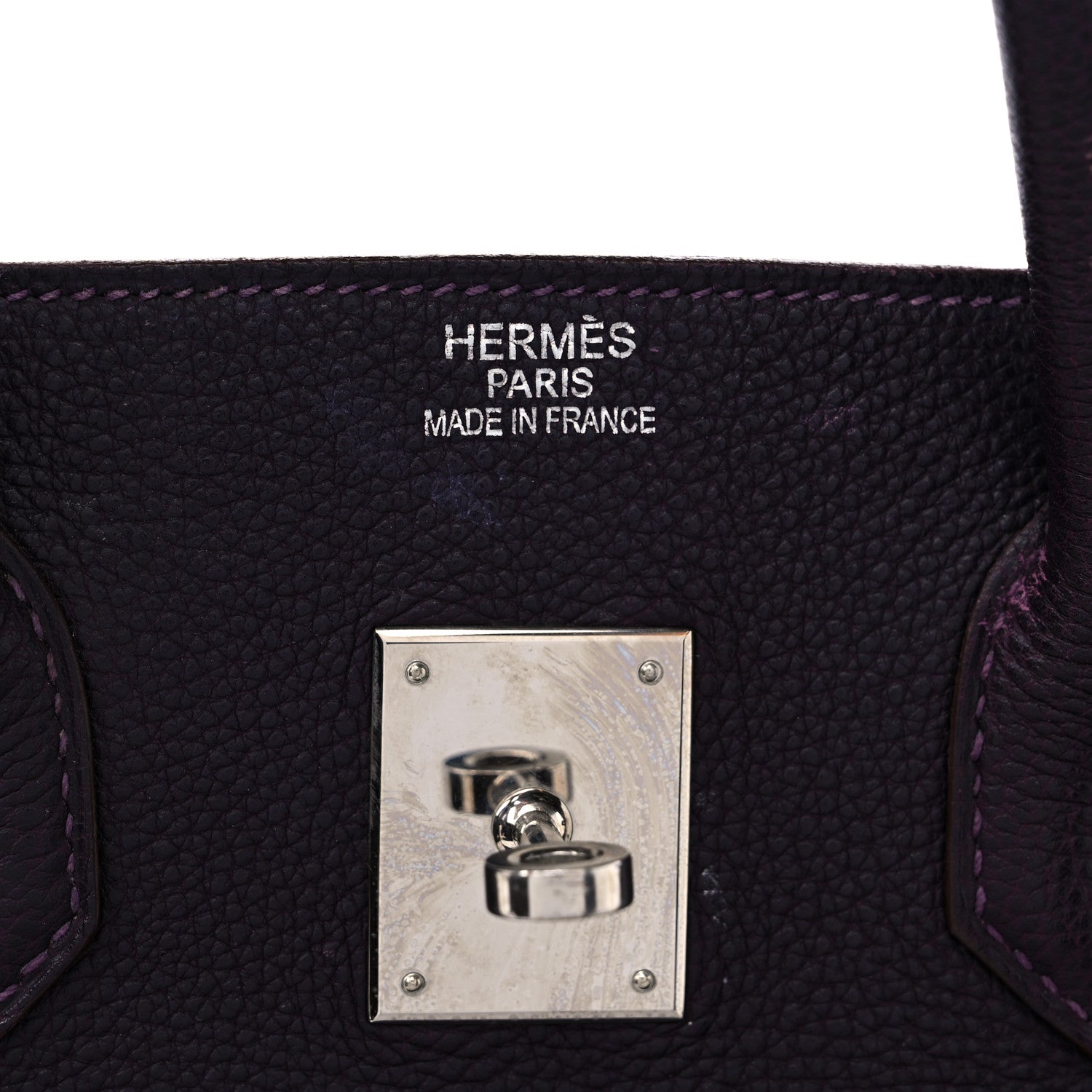 Hermes Togo BIRKIN 35 Raisin 6 of 27