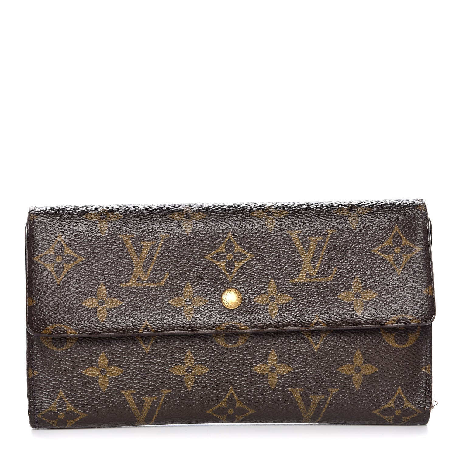 Louis Vuitton Monogram Porte Tresor International Wallet 1 of 16