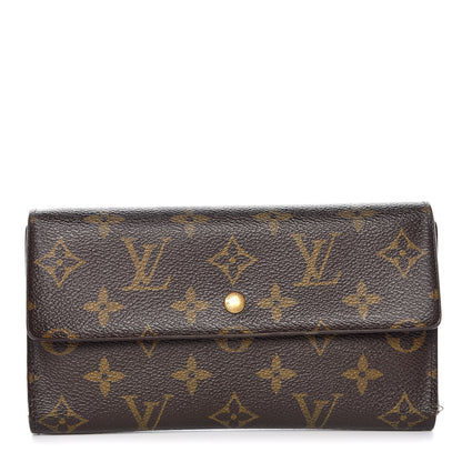 Louis Vuitton Monogram Porte Tresor International Wallet 1 of 16