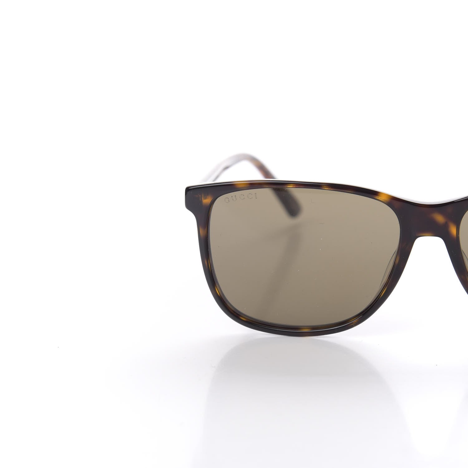 Gucci Square Frame Sunglasses GG00177/S Tortoise 7 of 8
