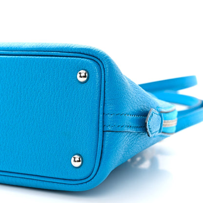 Hermes Chevre Mysore Mini 1923 Bolide Bleu Frida 10 of 10
