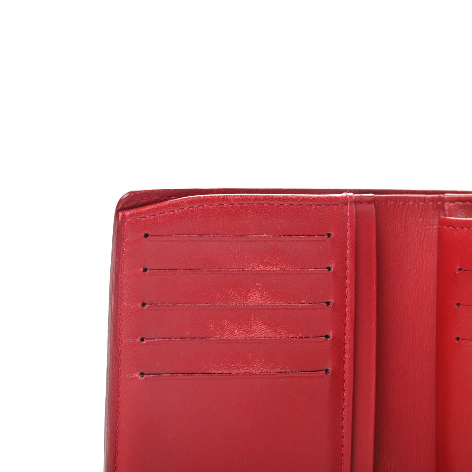 Louis Vuitton Vernis French Purse Wallet Pomme d'Amour 8 of 8
