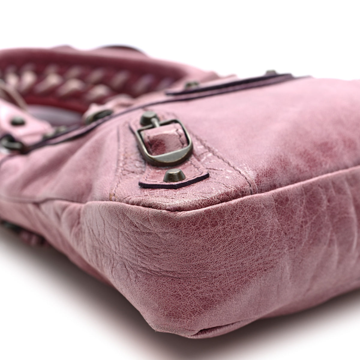 Balenciaga Chevre Classic Hardware Mini Classique Lilac 9 of 10